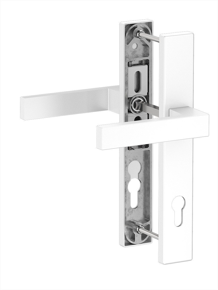 Dublin deurklink kleur wit | ProfKozijnen