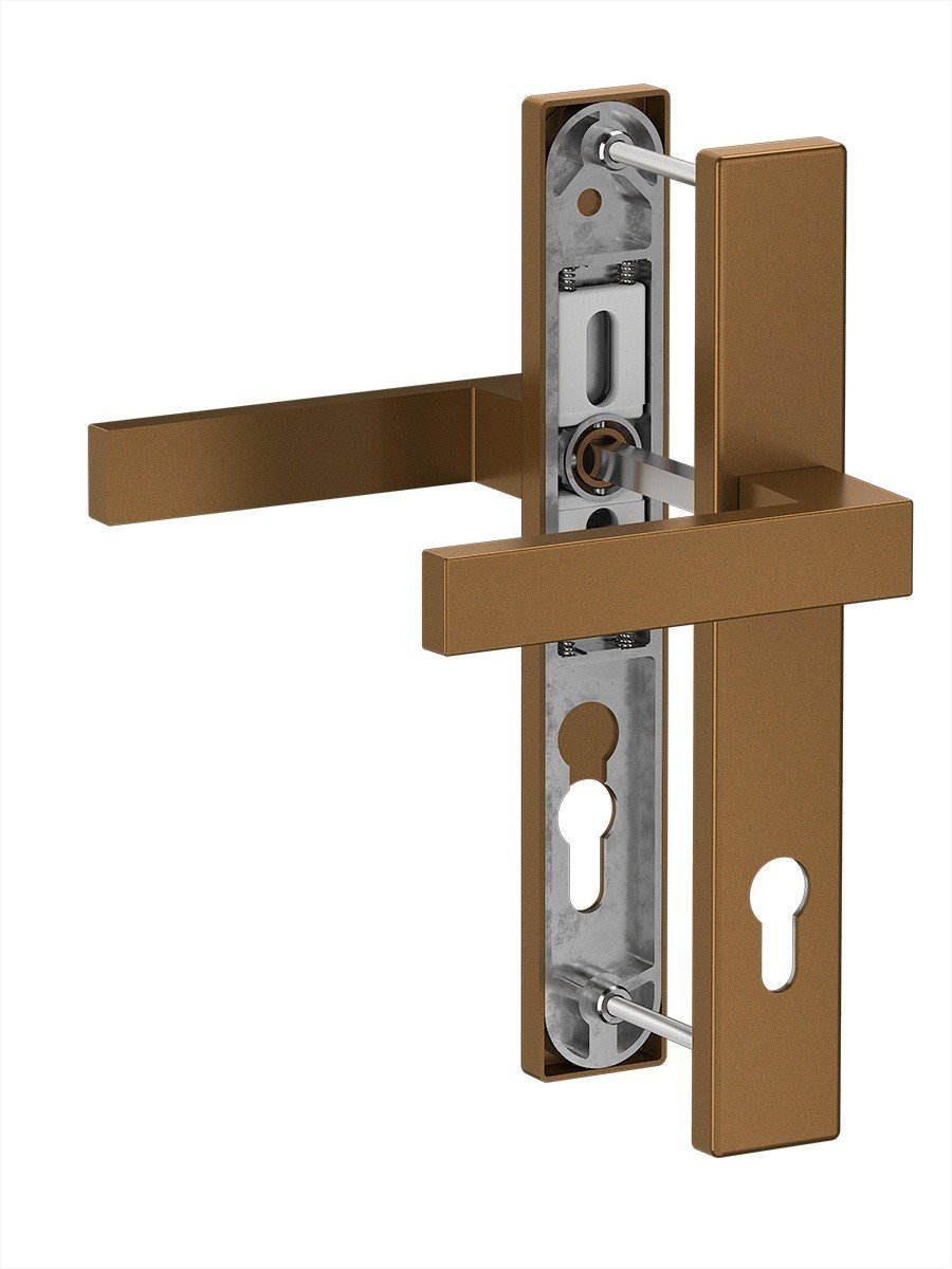 Dublin deurklink kleur goud | ProfKozijnen