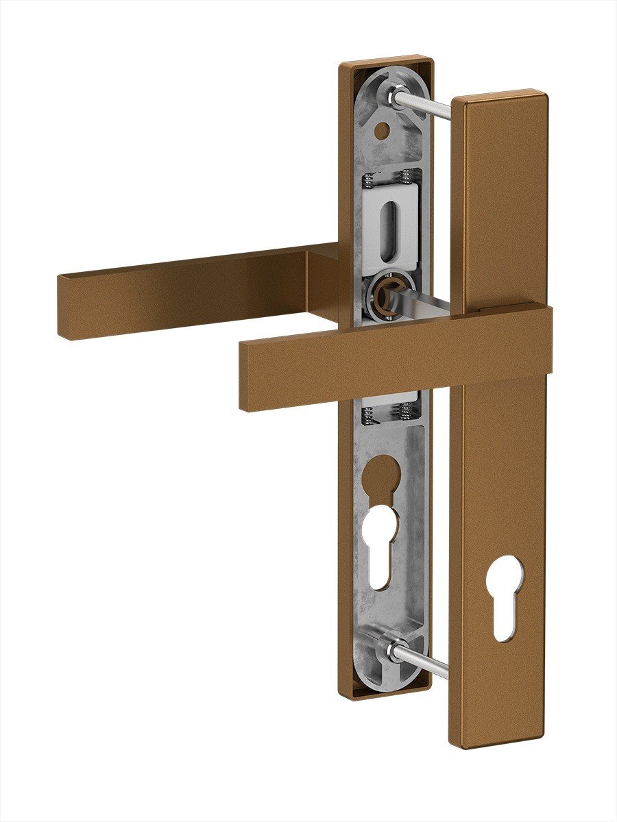 Dublin deurklink kleur goud variant 2 | ProfKozijnen